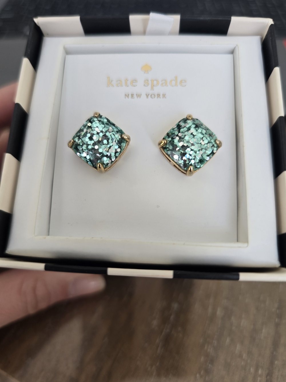 kate spade Square Stud Earrings